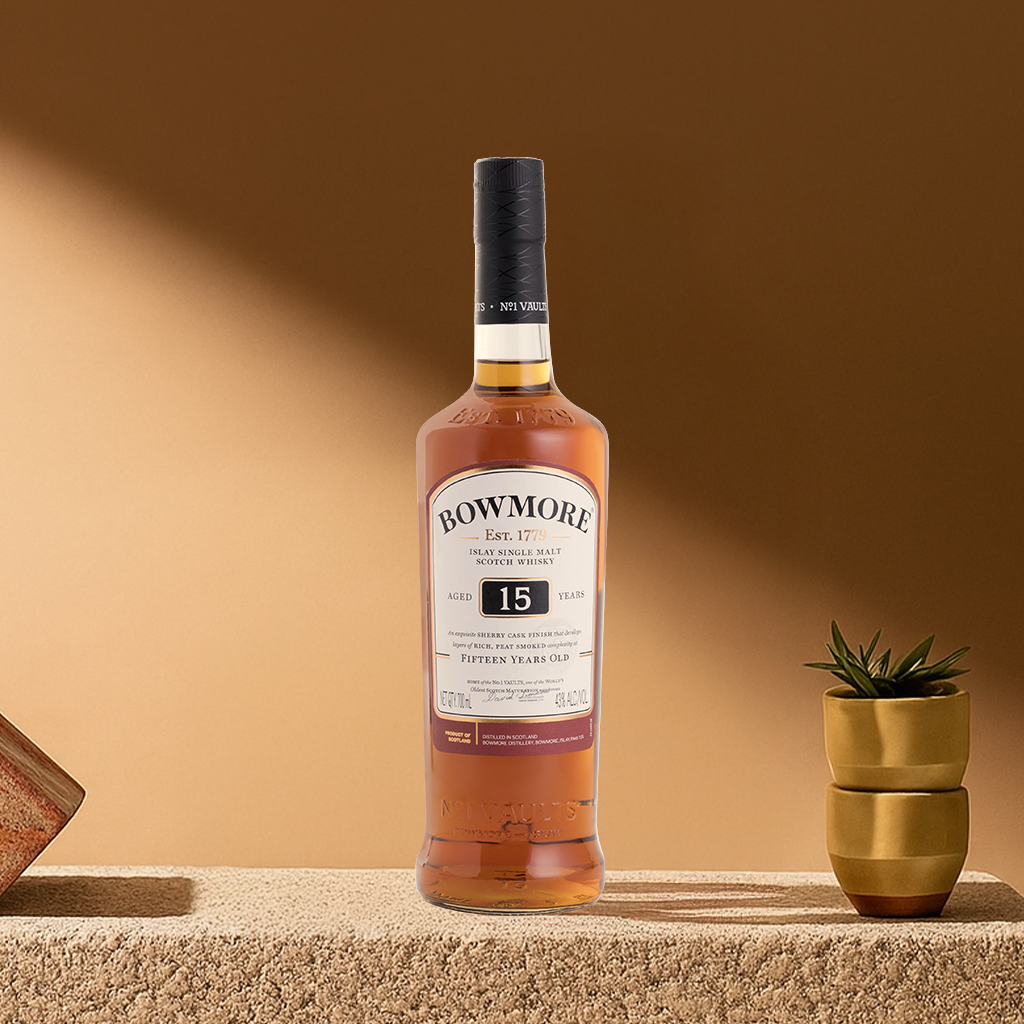 Bowmore Islay 15 YR Single Malt Scotch Whisky